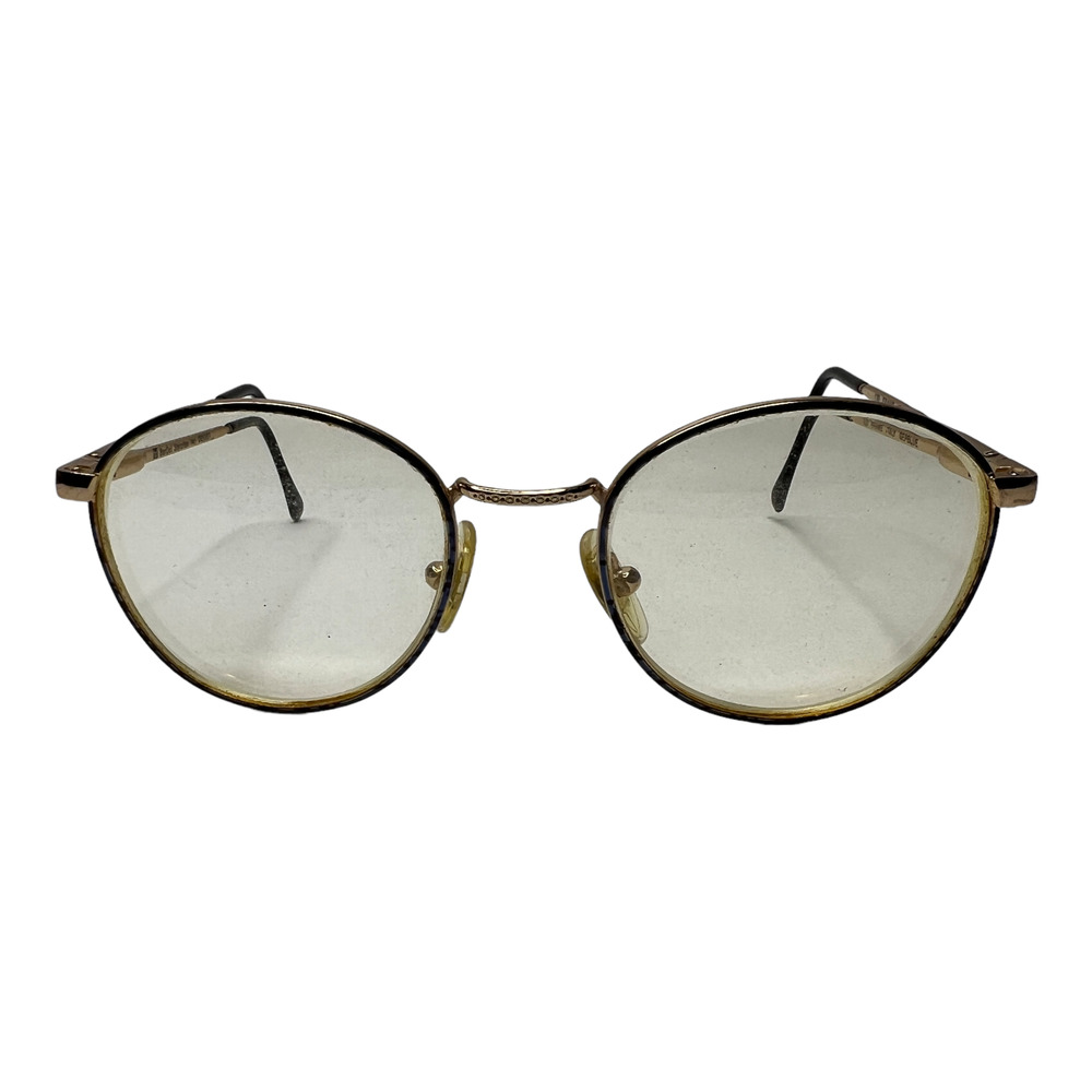 BerDel Eyeglass Frame Sferoflex‎ Vintage DENVER 49-20-130 Blue ROUND H3249